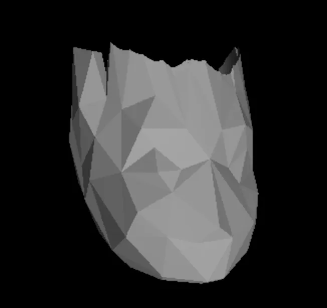 Chậu cây Low Poly hình Baby Groot - Image 1