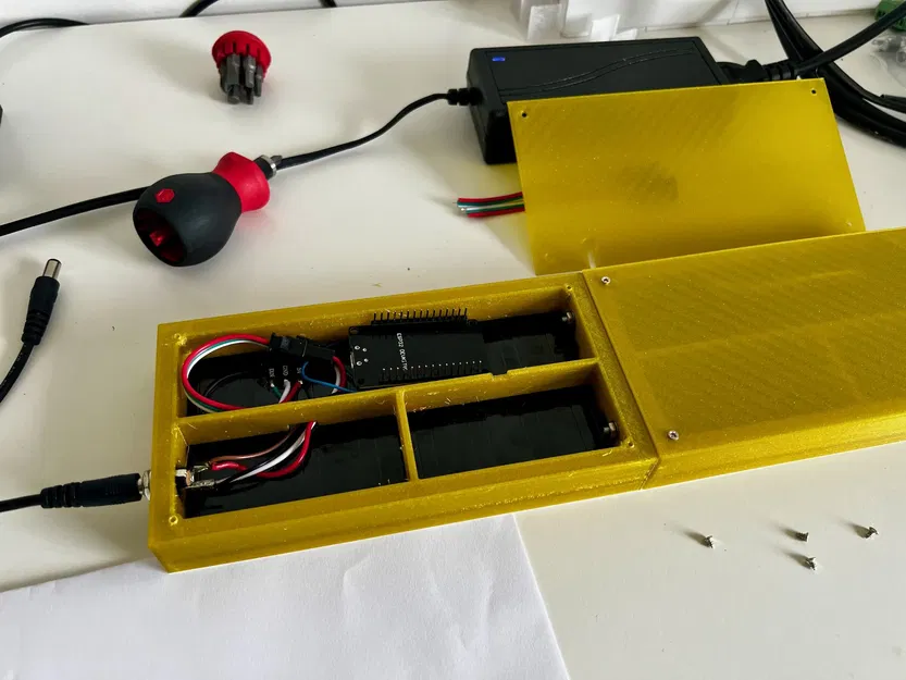 Vỏ đèn LED ma trận 8x32 cho hiển thị trạng thái - Image 3