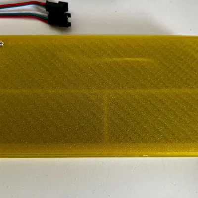 Vỏ đèn LED ma trận 8x32 cho hiển thị trạng thái