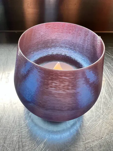 Bộ vỏ đèn tealight trong suốt kiểu dáng hoa văn - Image 4