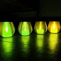Bộ vỏ đèn tealight trong suốt kiểu dáng hoa văn - Thumbnail 5