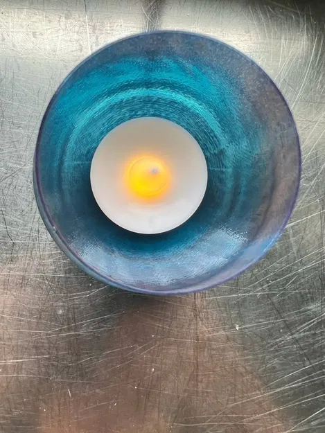 Bộ vỏ đèn tealight trong suốt kiểu dáng hoa văn - Image 6