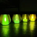Bộ vỏ đèn tealight trong suốt kiểu dáng hoa văn - Thumbnail 9