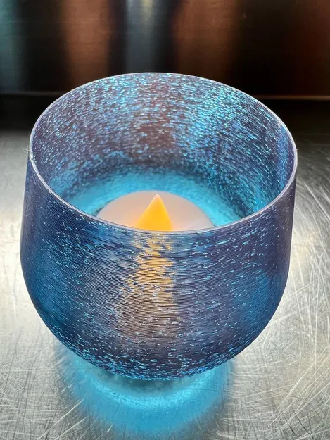 Bộ vỏ đèn tealight trong suốt kiểu dáng hoa văn - Image 10