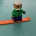 Ván trượt tuyết LEGO tương thích với LEGO thật - Thumbnail 1