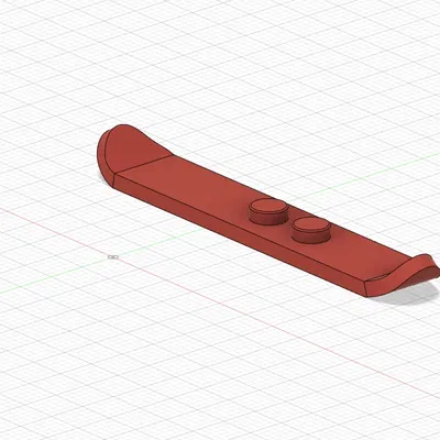 Ván trượt tuyết LEGO tương thích với LEGO thật