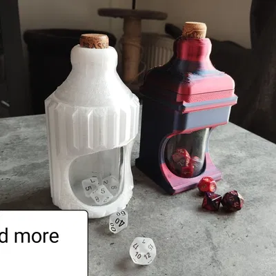 Bộ bình thuốc đa năng cho xúc sắc và lưu trữ xúc sắc