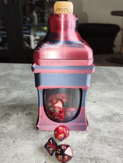 Bộ bình thuốc đa năng cho xúc sắc và lưu trữ xúc sắc - Image 2