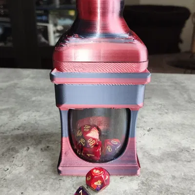 Bộ bình thuốc đa năng cho xúc sắc và lưu trữ xúc sắc