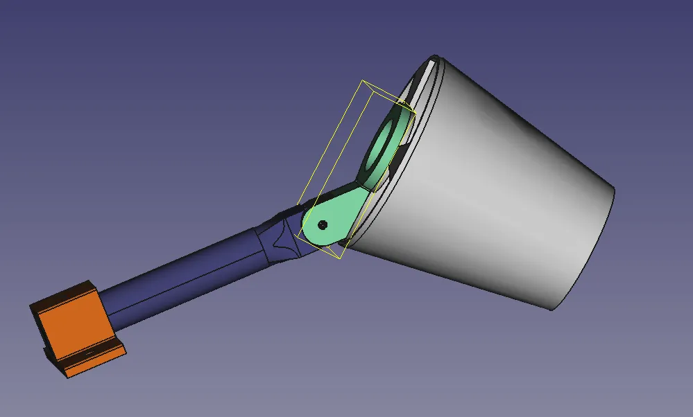 Đèn bàn nhỏ với đui E14 thích hợp cho kệ tủ - Image 3