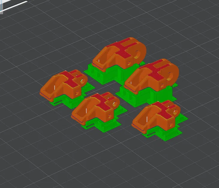 Giá đỡ GoPro cho Nameless RC Naked 9/10/11 với kết nối betaFPV - Image 4