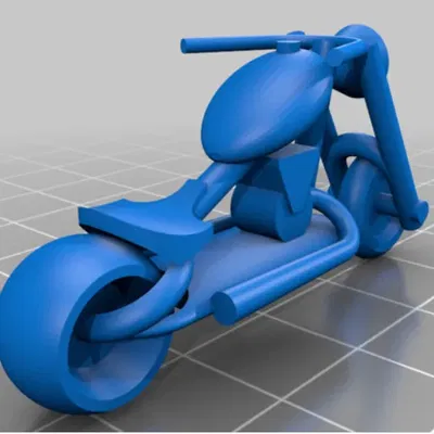 Mô hình xe máy OpenSCAD độc đáo và sáng tạo