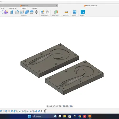 Khuôn làm mồi câu cá - kiểu xoắn