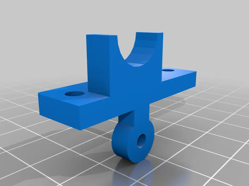 Giá đỡ quạt làm mát cho E3D V6 lắp trên Solidoodle - Image 1