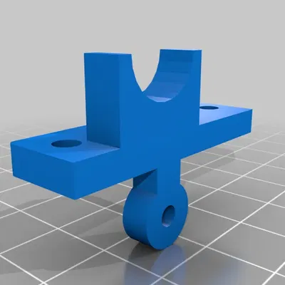 Giá đỡ quạt làm mát cho E3D V6 lắp trên Solidoodle