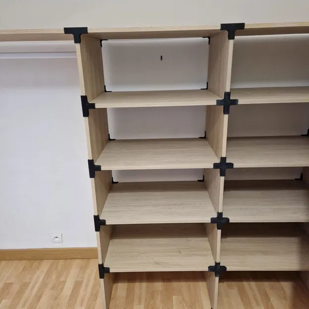 Bộ lắp ráp kệ tủ quần áo melamin 18mm - Image 5