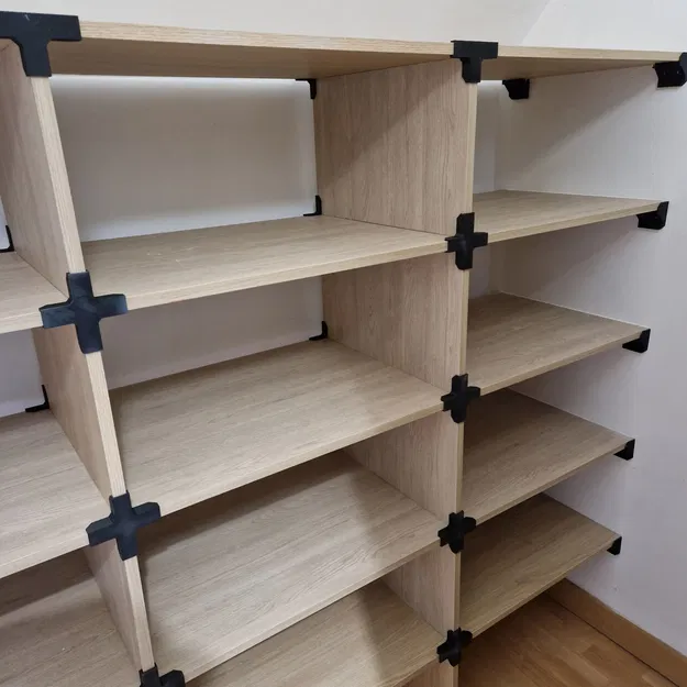 Bộ lắp ráp kệ tủ quần áo melamin 18mm - Image 6