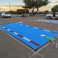 Khuôn mẫu sơn vạch bơi cho sân bơi 3D - Thumbnail 1