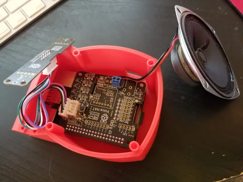 Hộp thay thế cho bộ Google AIY Voice Kit - Image 2