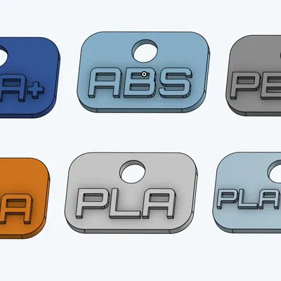 Nhãn filament 20x30mm với lỗ 6mm cho dây buộc