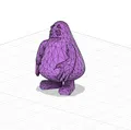 Nhân vật Grimace phong cách Low Poly từ McDonald's - Thumbnail 2