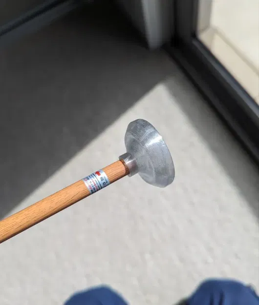 Cột kéo giãn với nút cao su giảm thiểu hư hại bề mặt sơn - Image 2