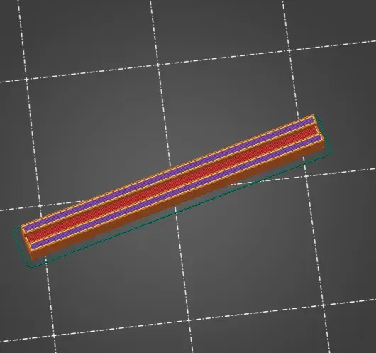 Thanh bên khung lithophane A trong bộ sưu tập - Image 1