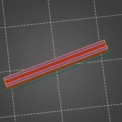 Thanh bên khung lithophane A trong bộ sưu tập