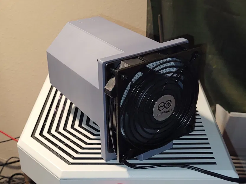 Quạt 120mm lọc không khí than hoạt tính STOP VOC - Image 1