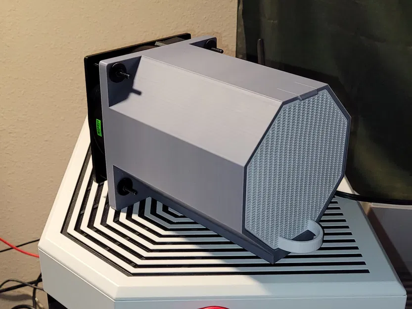 Quạt 120mm lọc không khí than hoạt tính STOP VOC - Image 3