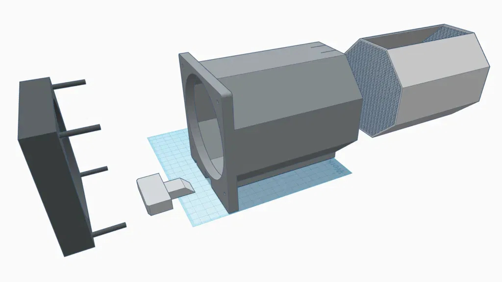 Quạt 120mm lọc không khí than hoạt tính STOP VOC - Image 4