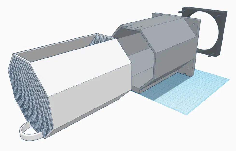Quạt 120mm lọc không khí than hoạt tính STOP VOC - Image 5