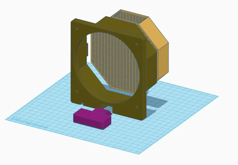 Bộ lọc không khí than hoạt tính 120mm cho quạt - Image 2