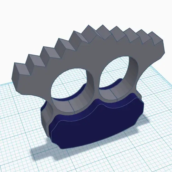 Găng tay huấn luyện 2 ngón tay phiên bản 1 - Image 4