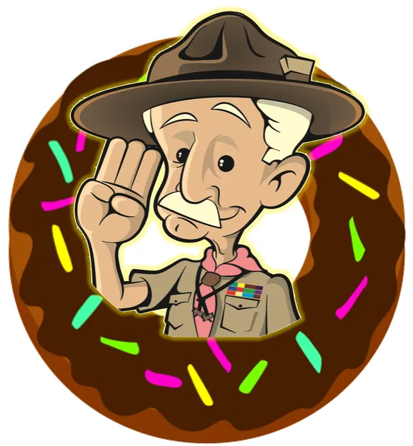 Huy hiệu Baden Powell hình bánh donut cho phong trào Hướng đạo - Image 4