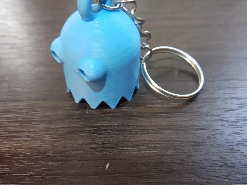 Móc khóa ma Pac-Man remix độc đáo - Image 1