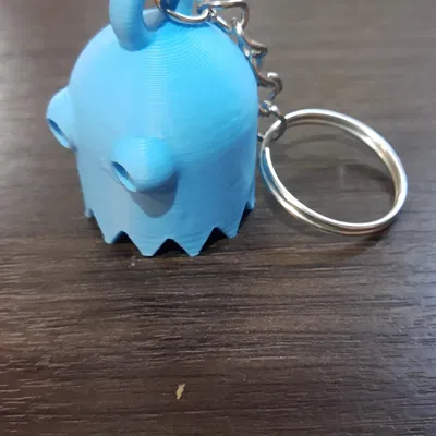 Móc khóa ma Pac-Man remix độc đáo