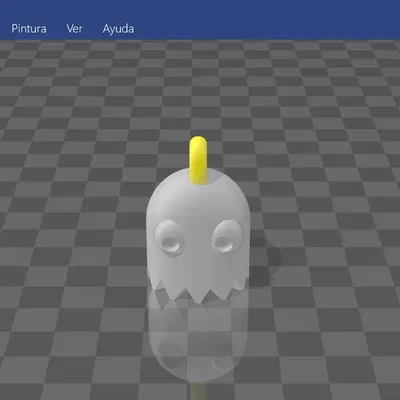 Móc khóa ma Pac-Man remix độc đáo