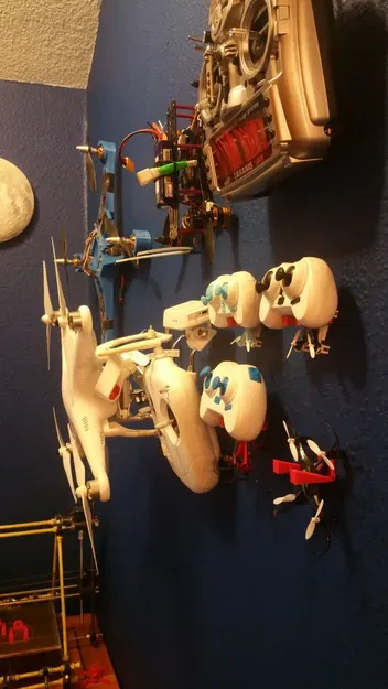 Giá treo tường cho quadcopter Cheerson CX-10 và JJRC H20 - Image 4