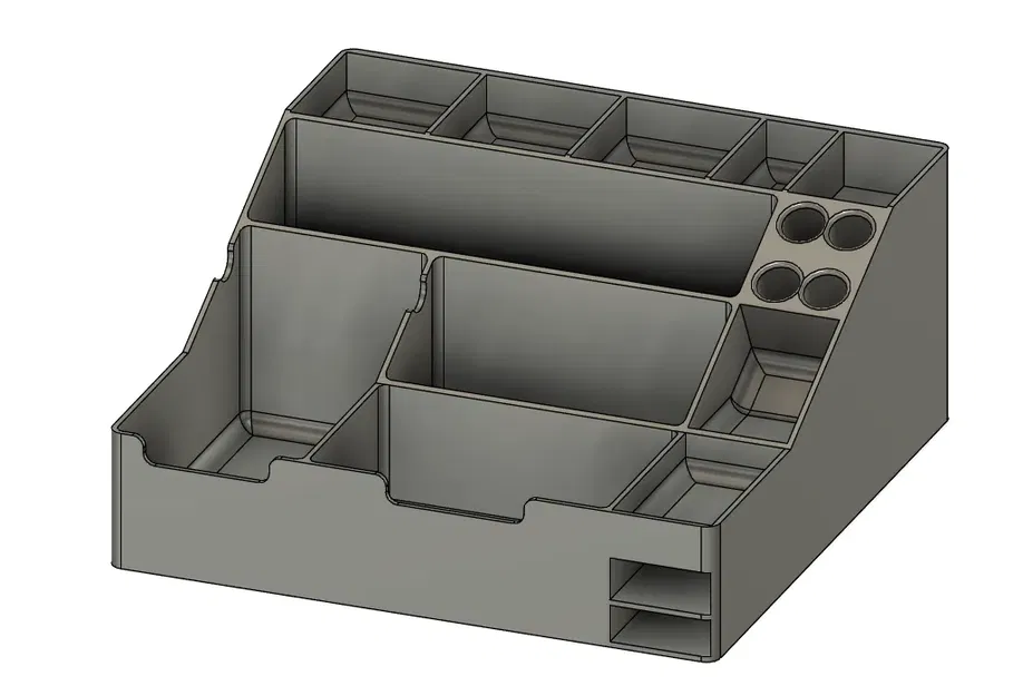 Bộ tổ chức đồ vật với ngăn kéo sâu hơn - Image 1