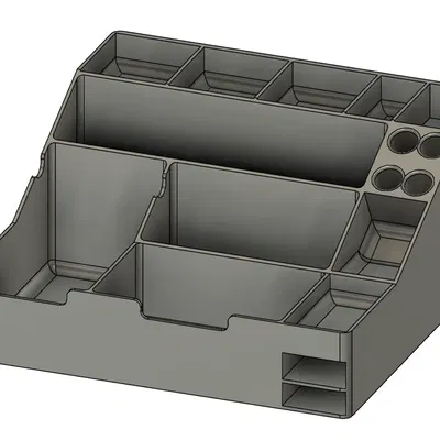 Bộ tổ chức đồ vật với ngăn kéo sâu hơn