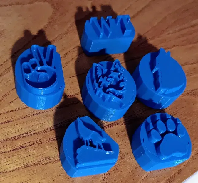 Con dấu đất sét cho bột nặn với biểu tượng của Cub Scout - Image 1