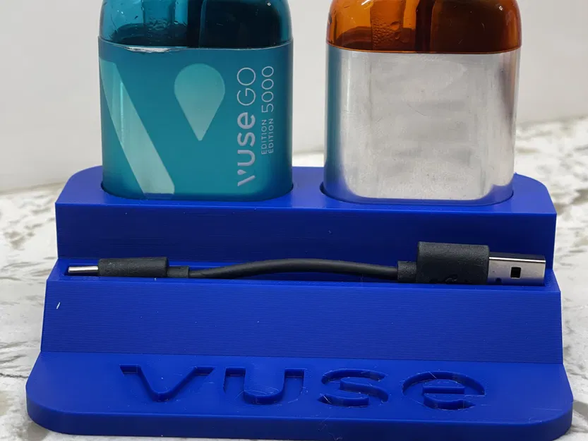 Giá đỡ vape đôi VUSE 5000 với khay cáp - Image 1