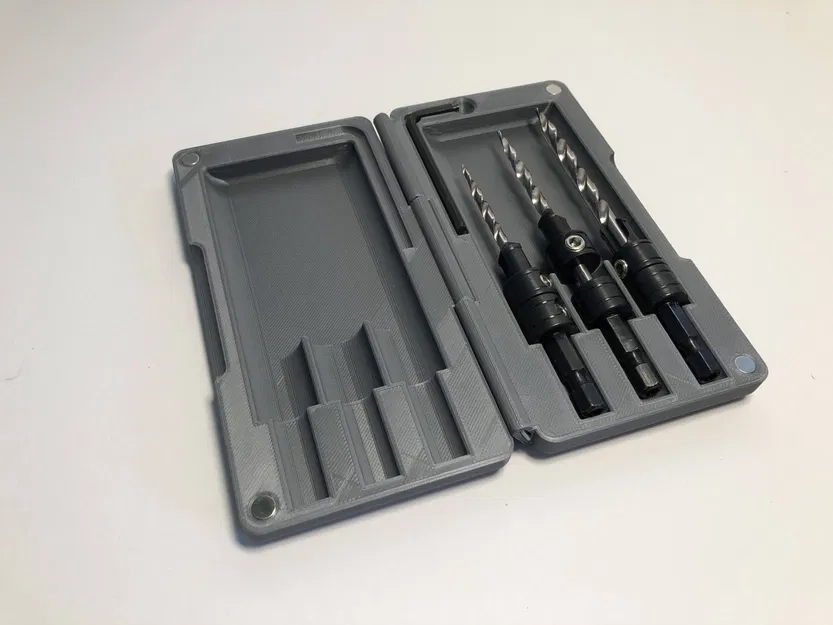 Hộp đựng mũi khoan countersink (từ tính) - Image 1