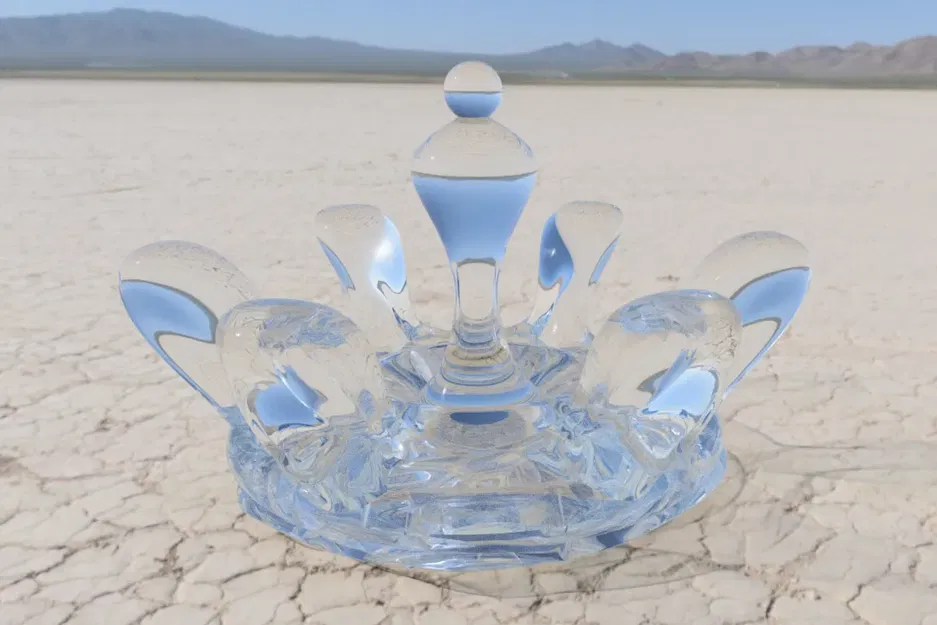 Giá đỡ thẻ doanh nghiệp hình giọt nước sống động - Image 3