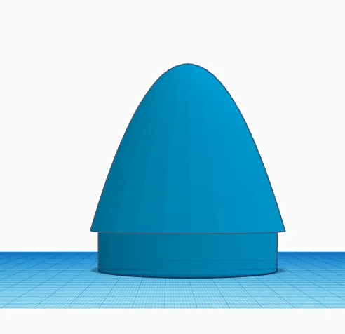 Nón tên lửa từ chai nước cho mô hình tên lửa nước - Image 1