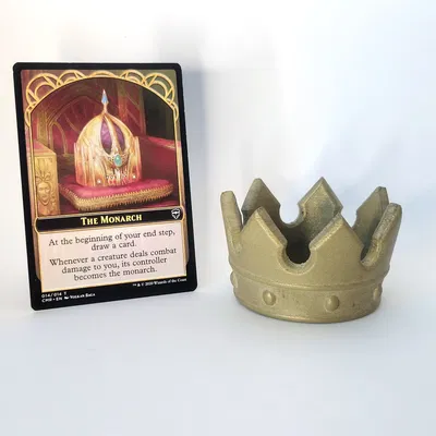 Vương miện mini cho trò chơi commander với cơ chế monarch