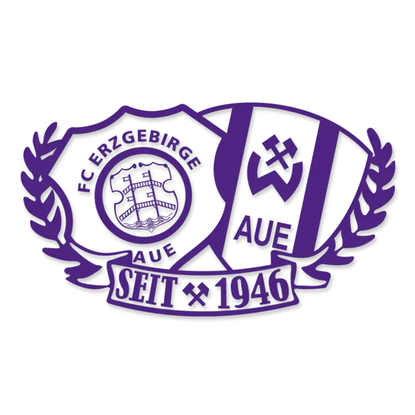 Biểu tượng logo FC Erzgebirge Aue với thiết kế đặc trưng - Image 1