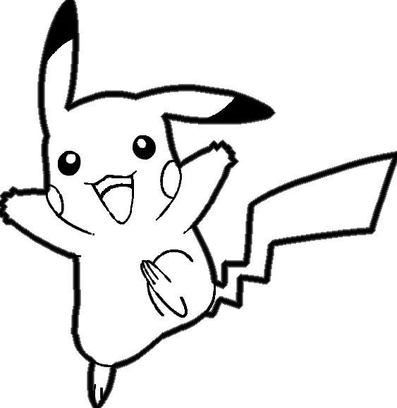 Cutter bánh quy Pikachu dáng cổ điển 5 ½ inch - Image 2