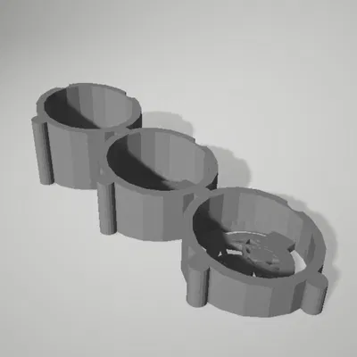 Giá đỡ sơn cho dụng cụ xăm hình 3D